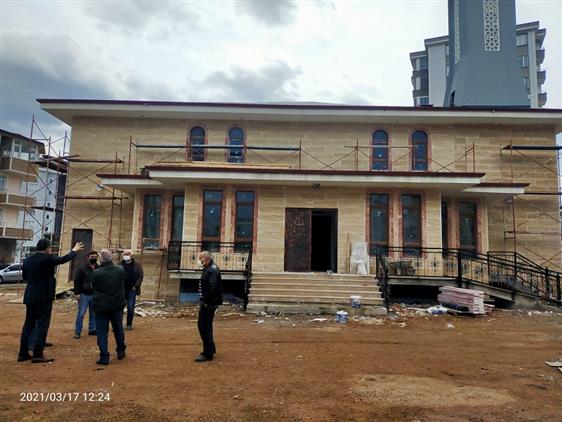 hz omer camii insaatinda sona yaklasildi
