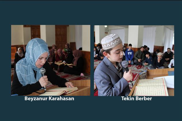 Kur An I Kerim I Yuzunden Guzel Okuma Yarismasi Il Birincisi Oldular