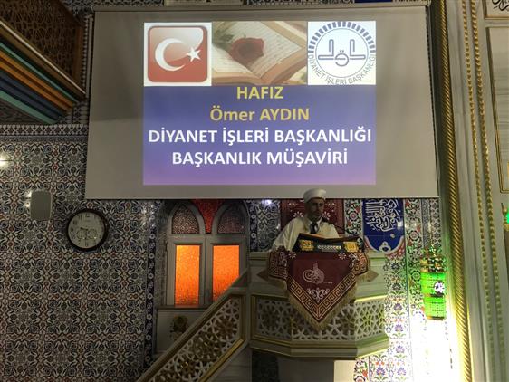 Diyanet Isleri Baskanligi Musaviri Omer Aydin Dan Ilcemize Ziyaret