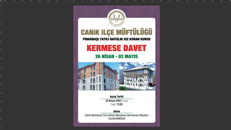 pinarbasi yatili kurs insaati yararina kermes