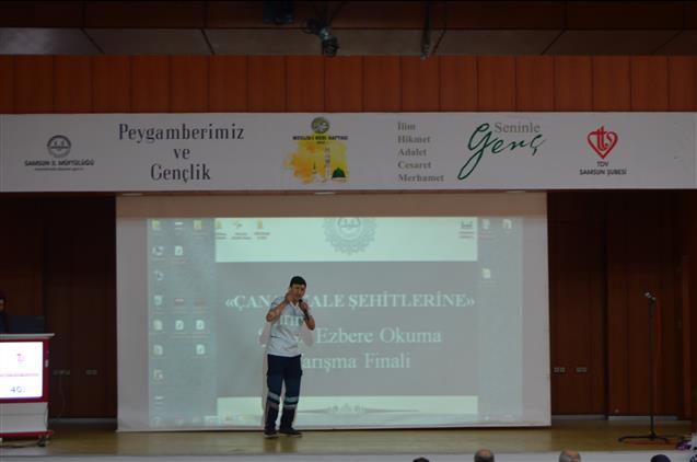 Il Muftulugunde Liseler Arasi Canakkale Sehitlerine Siir Okuma Yarisma Finali Gerceklestirildi