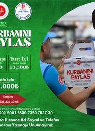 KURBANINI PAYLAŞ KARDEŞİNLE YAKINLAŞ