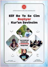 YAZ KURAN KURSU 1 TEMMUZ DA BAŞLIYOR