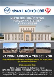 MÜFTÜ ABDURRAUF EFENDİ HAFIZLIK KUR&#39;AN KURSU