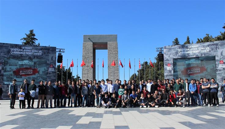 Corlu Kyk Erkek Ogrenci Yurdu Ogrencilerinin Canakkale Ziyareti