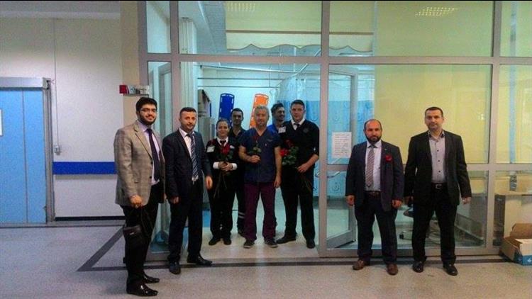 Din Gorevlilerinden Corlu Amatem E Ziyaret