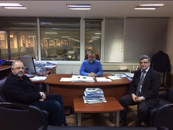 Ilce Muftu Vekilimiz Ugur Emiroglu Ve Tdv Vakif Uyemiz Sn Zeki Ozmen Bey Sezginler Boya Genel Muduru Mehmet Pekoz Beyi Makaminda Ziyaret Etti