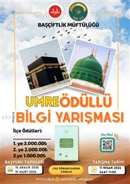UMRE ÖDÜLLÜ BİLGİ YARIŞMASI
