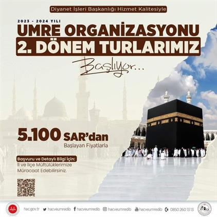 2. Dönem Umre Turları Belli Oldu"