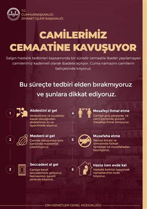 Ilcemiz Merkez Ve Koylerinde Cuma Namazi Kilinacak Alanlar