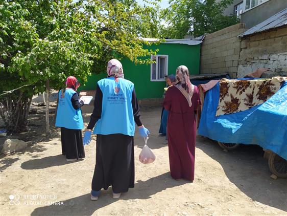 Adak Kurban Eti 525 Aileye Ulastirildi
