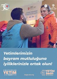 Yetimlerimizin bayram mutluluğuna iyiliklerinizle ortak olun!