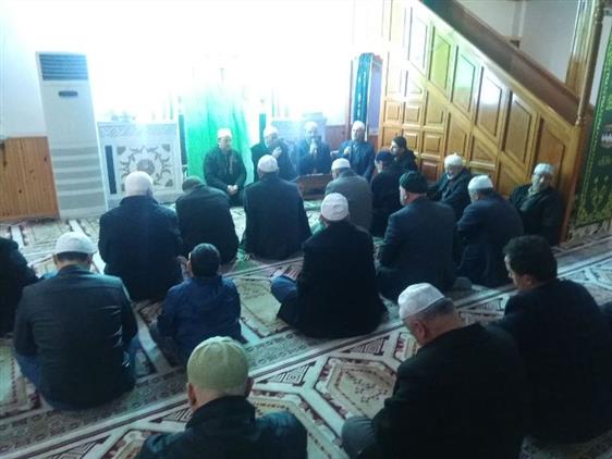 10 03 2018 Cumartesi Sabah Namazi Bulusmasi 100 Yil Site Camminde Yapildi